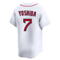 Pouc B.Red Sox #7 Masataka Yoshida Player White Limited Home Game Stitched Jerseys
