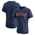 Pouc B.Red Sox Blank Player Navy Limited Elite Home Game Stitched Jerseys