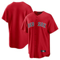 Pouc B.Red Sox Blank Player Red Home Game Stitched Jerseys