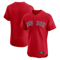 Pouc B.Red Sox Blank Player Red Limited Elite Home Game Stitched Jerseys