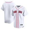 Pouc B.Red Sox Blank Player White Limited Home Game Stitched Jerseys