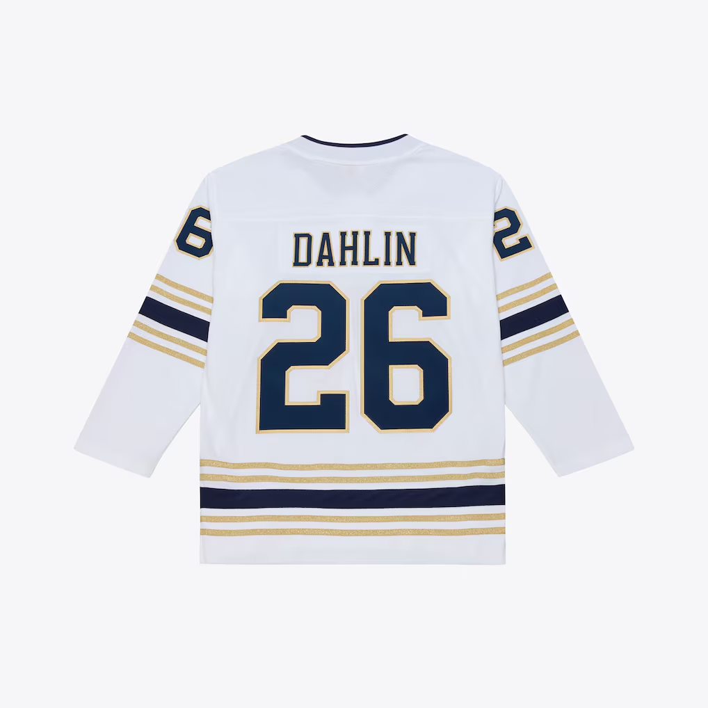 Pouc B.Sabres #26 Rasmus Dahlin Mitchell & Ness White 2019 Power Play Stitched Jerseys