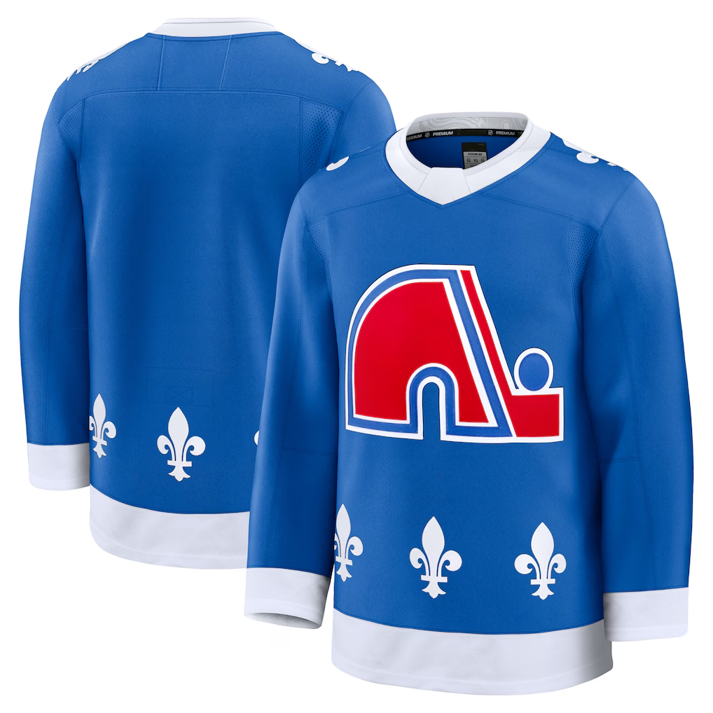 Pouc C.Avalanche Blue Alternate Heritage Premium Jerseys