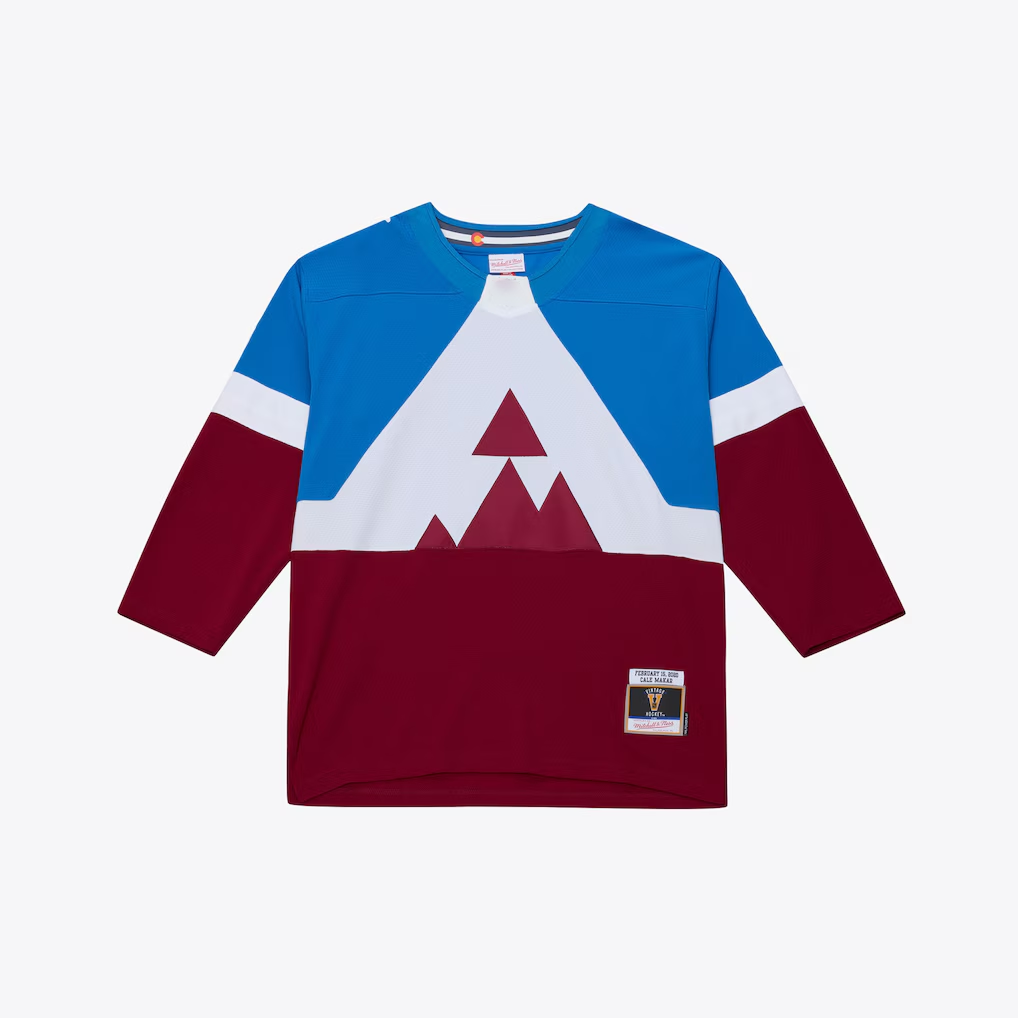 Pouc C.Avalanche Cale Makar Mitchell & Ness Blue 2020 Power Play Jerseys