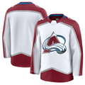 Pouc C.Avalanche White Away Premium Jerseys