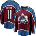 Pouc C.Avalanche #11 Brock Nelson Burgundy Home Breakaway Jerseys