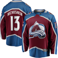 Pouc C.Avalanche #13 Valeri Nichushkin Burgundy Breakaway Player Jerseys