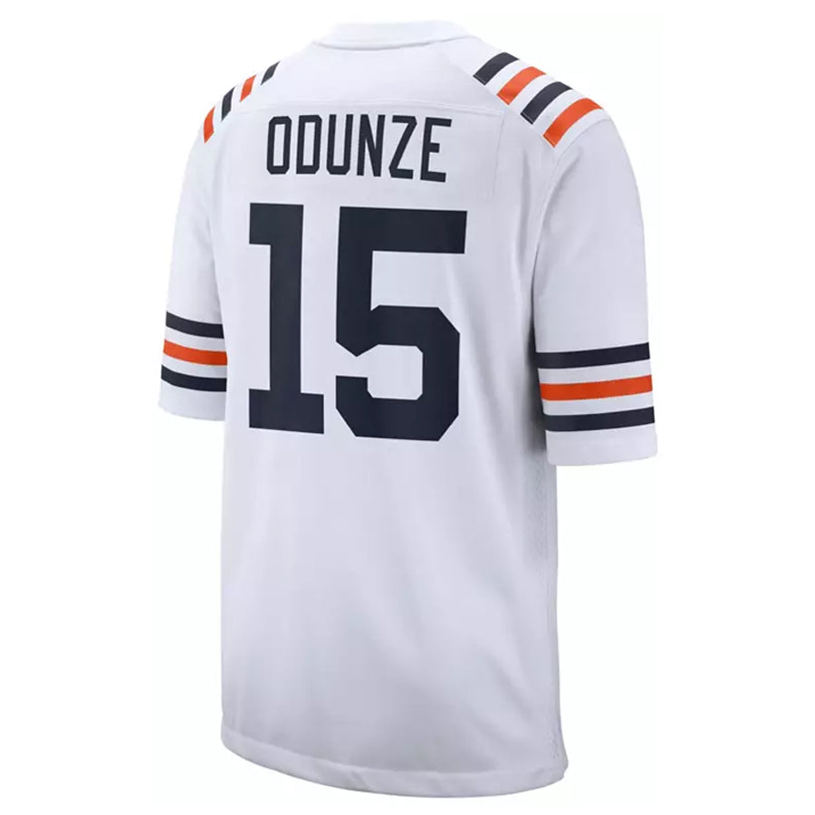 Pouc C.Bears #15 Rome Odunze Player White 2nd Alternate Game Stitched Jerseys