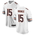 Pouc C.Bears #15 Rome Odunze White Player Game Stitched Jerseys