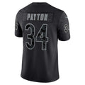 Pouc C.Bears #34 Walter Payton Player Black RFLCTV Limited Game Stitched Jerseys