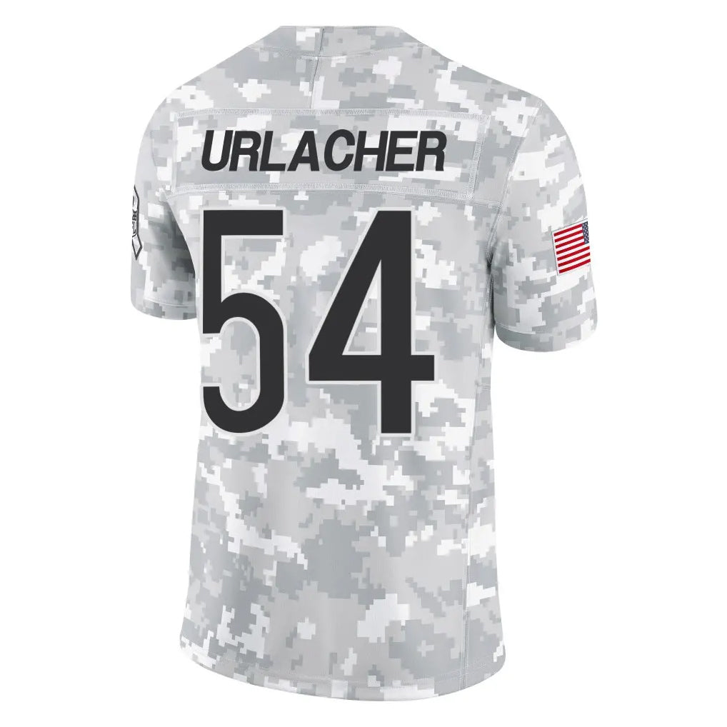 Pouc C.Bears #54 Brian Urlacher Player Arctic Camo Salute to Service Limited Stitched Jerseys