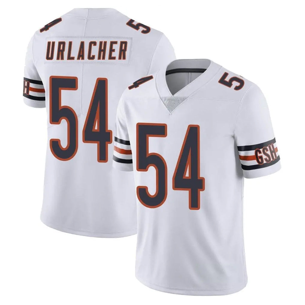 Pouc C.Bears #54 Brian Urlacher Player White Vapor Untouchable Limited Home Game Stitched Jerseys