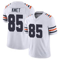 Pouc C.Bears #85 Cole Kmet Player White Classic Vapor Limited Home Game Stitched Jerseys