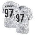 Pouc C.Bengals #97 Dexter Lawrence II Player Arctic Camo Salute to Service Limited Stitched Jerseys