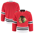 Pouc C.Blackhawks Red Home Authentic Pro Jerseys