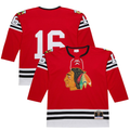 Pouc C.Blackhawks #16 Bobby Hull Scarlet 1960-61 Power Play Jerseys