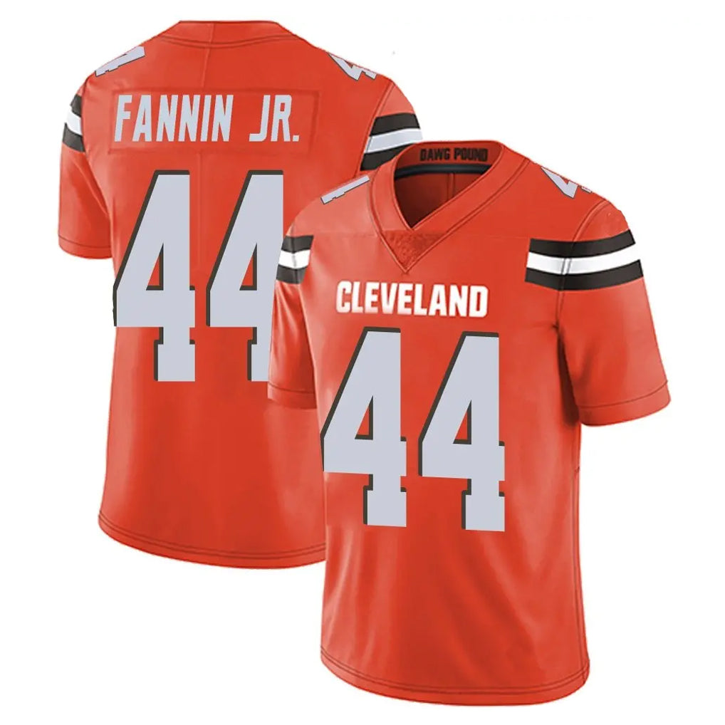 Pouc C.Browns #44 Harold Fannin Jr. Player Orange Alternate Vapor Untouchable Limited Home Game Stitched Jerseys