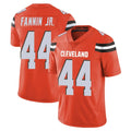 Pouc C.Browns #44 Harold Fannin Jr. Player Orange Alternate Vapor Untouchable Limited Home Game Stitched Jerseys