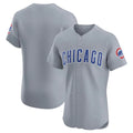 Pouc C.Cubs Gray Road Limited Elite Home Game Blank Player Stitched Jerseys