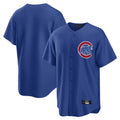 Pouc C.Cubs Royal Home Game Blank Player Stitched Jerseys