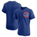Pouc C.Cubs Royal Limited Elite Home Game Blank Player Stitched Jerseys
