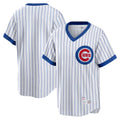 Pouc C.Cubs White T-shirt Cooperstown Collection Limited Blank Player Stitched Jerseys