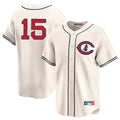 Pouc C.Cubs #15 Carson Kelly Player Cream Field of Dreams Limited Home Game Stitched Jerseys