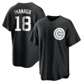 Pouc C.Cubs #18 Shota Imanaga Player Black Game Stitched Jerseys