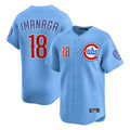 Pouc C.Cubs #18 Shota Imanaga Player Light Blue Limited Home Stitched Jerseys
