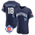 Pouc C.Cubs #18 Shota Imanaga Player Navy City Connect 150th Anniversary Limited Elite Home Stitched Jerseys