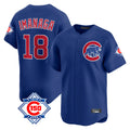Pouc C.Cubs #18 Shota Imanaga Player Royal 150th Anniversary Limited Home Stitched Jerseys