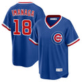 Pouc C.Cubs #18 Shota Imanaga Player Royal T-shirt Cooperstown Collection Limited Stitched Jerseys