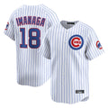 Pouc C.Cubs #18 Shota Imanaga Player White Limited Home Game Stitched Jerseys