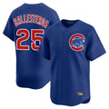 Pouc C.Cubs #25 Mois¡§|s Ballesteros Player Royal Limited Home Stitched Jerseys