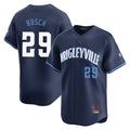 Pouc C.Cubs #29 Michael Busch Player Navy City Connect Limited Home Stitched Jerseys