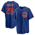 Pouc C.Cubs #29 Michael Busch Player Royal Home Game Stitched Jerseys