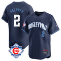 Pouc C.Cubs #2 Nico Hoerner Player Navy City Connect 150th Anniversary Limited Home Stitched Jerseys
