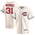Pouc C.Cubs #31 Greg Maddux Player Cream Field of Dreams Limited Home Game Stitched Jerseys