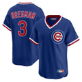 Pouc C.Cubs #3 Alex Bregman Royal T-shirt Cooperstown Collection Limited Stitched Jerseys