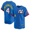 Pouc C.Cubs #4 Pete Crow-Armstrong Player Blue National League All-Star Edition Limited Stitched Jerseys