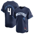 Pouc C.Cubs #4 Pete Crow-Armstrong Player Navy City Connect Limited Home Stitched Jerseys