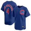 Pouc C.Cubs #4 Pete Crow-Armstrong Player Royal Limited Home Stitched Jerseys
