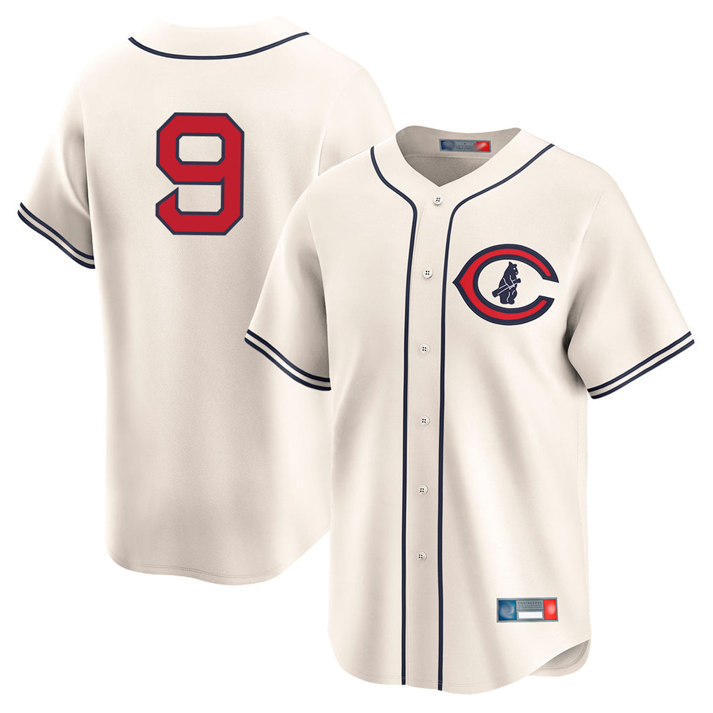 Pouc C.Cubs #9 Miguel Amaya Player Cream Field of Dreams Limited Home Game Stitched Jerseys