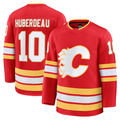 Pouc C.Flames #10 Jonathan Huberdeau Red Home Breakaway Player Jerseys