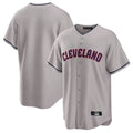 Pouc C.Guardians Gray Game Home Blank Player Stitched Jerseys