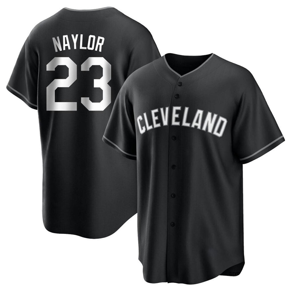Pouc C.Guardians #23 Bo Naylor Player Black Home Game Stitched Jerseys