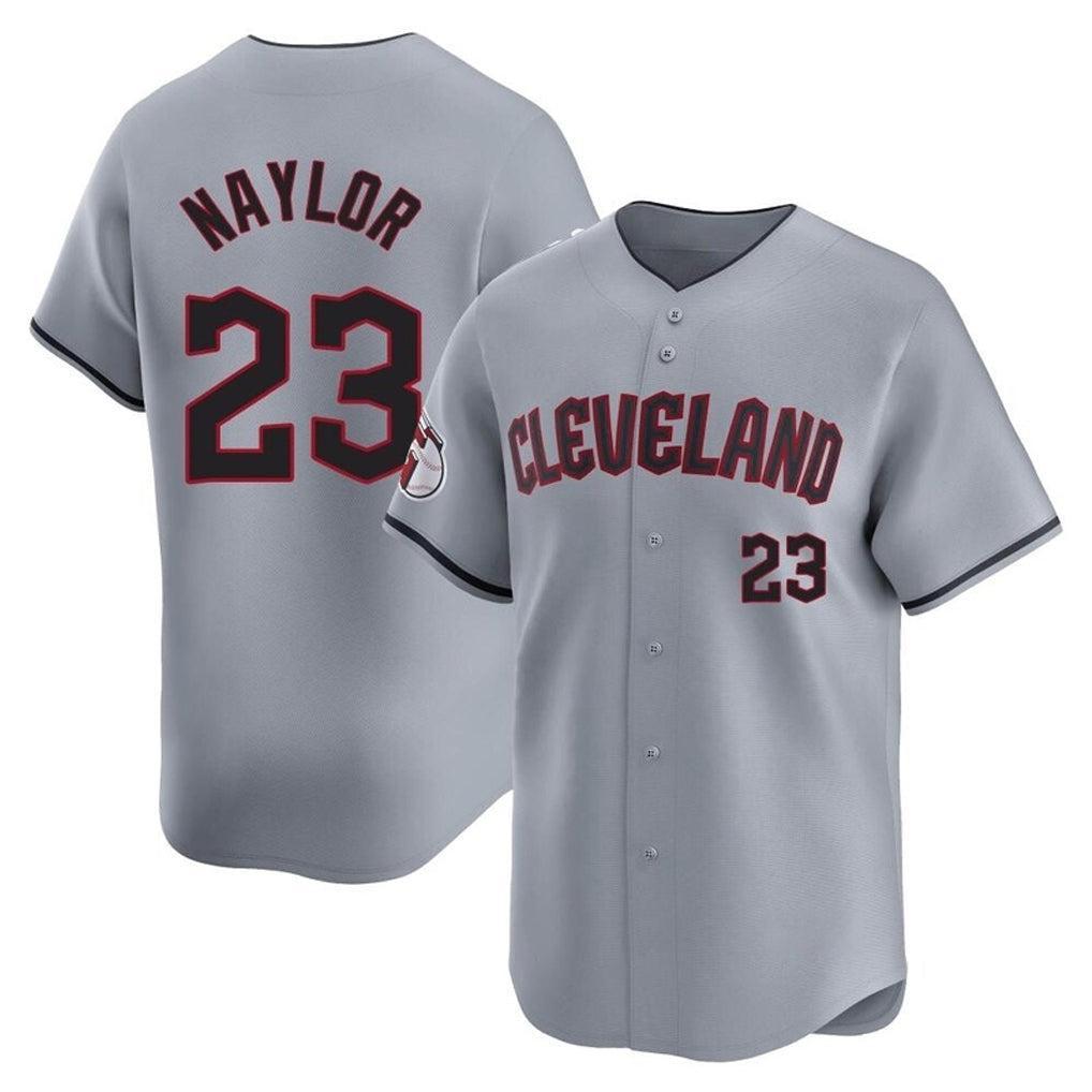 Pouc C.Guardians #23 Bo Naylor Player Gray Road Limited Home Stitched Jerseys