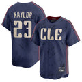 Pouc C.Guardians #23 Bo Naylor Player Navy City Connect Limited Home Stitched Jerseys