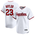 Pouc C.Guardians #23 Bo Naylor Player White Limited Home Game Stitched Jerseys