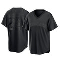 Pouc C.Guardians #24 Triston McKenzie Player Black T-shirt Home Game Stitched Jerseys